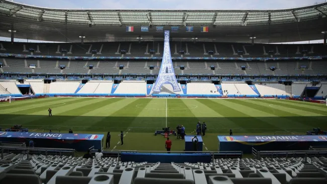 Así luce el Stade de France previo a un compromiso 