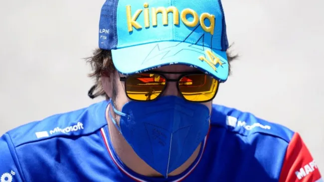 Fernando Alonso, piloto de la escudería Alpine