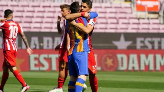Messi y Suárez se reencuentran en un juego