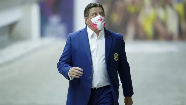 Miguel Herrera previo a un partido con América 