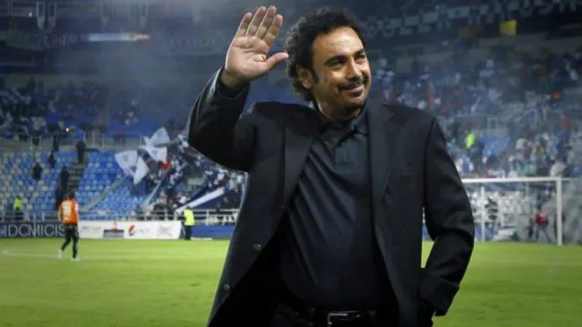 Hugo Sánchez en presentación