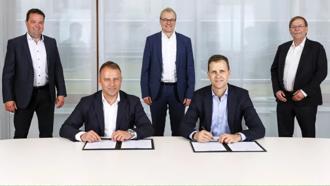 Hansi Flick tras firmar su contrato con Alemania 