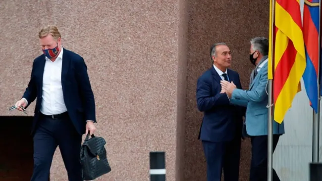 Barcelona: Pidió a Ronald Koeman 15 días de plazo para fichar a otro DT, según medios españoles