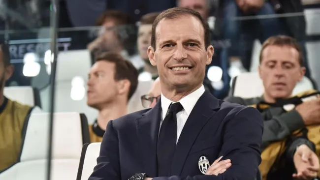Massimiliano Allegri como DT de la Juventus
