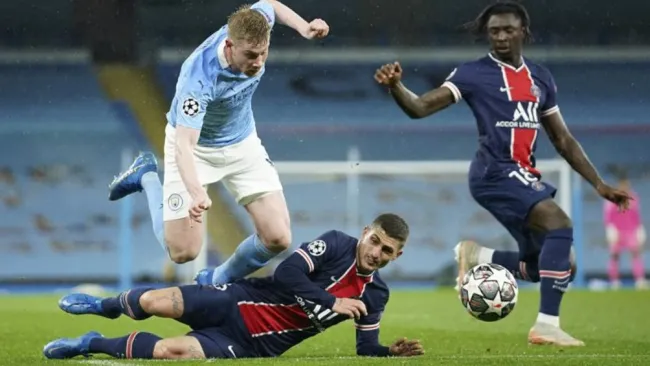 Marco Verratti se lesiona la rodilla