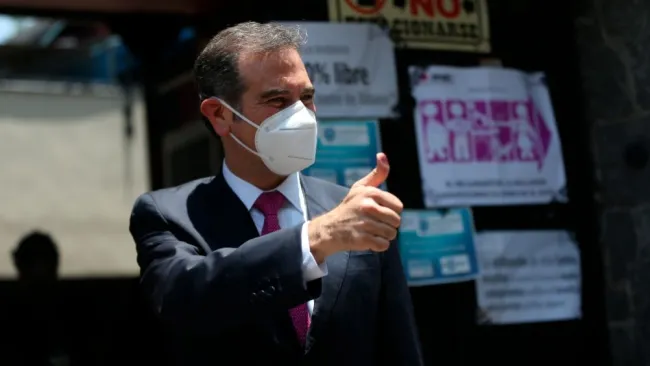 Lorenzo Córdova, presidente del INE