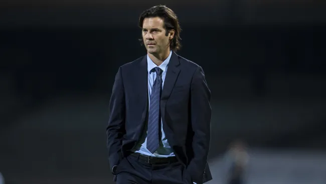 Santiago Solari tras un compromiso de la Liga MX