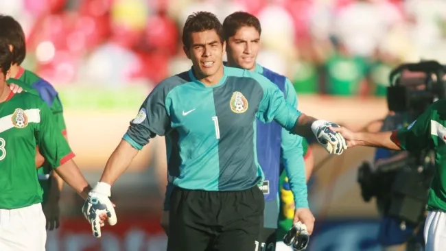 Oswaldo Sánchez en su debut en el Mundial de Alemania 2006
