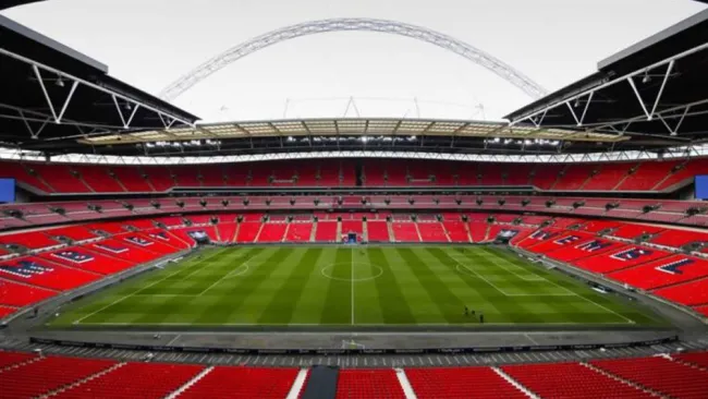 Vista panorámica del Estadio de Wembley