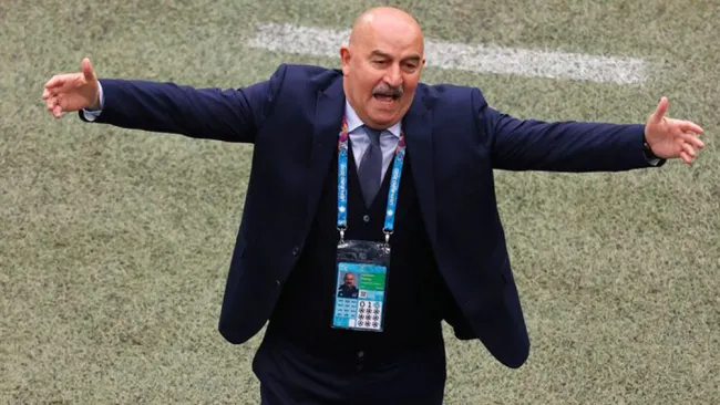 Stanislav Cherchésov, en juego de Rusia