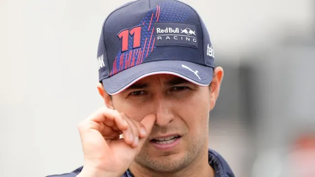 Checo Pérez en competencia