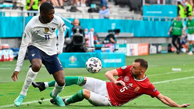 Francia: Ousmane Dembélé, baja definitiva de la Eurocopa por lesión de rodilla