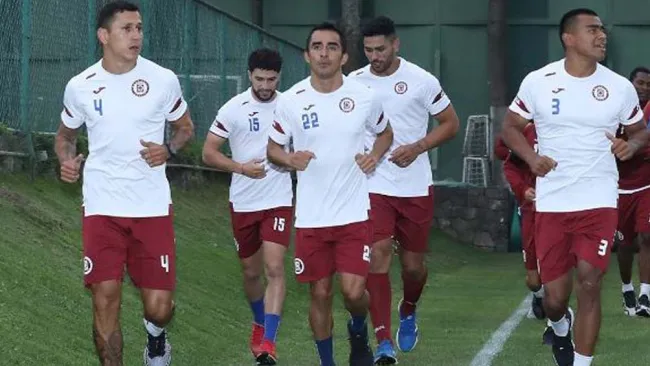 La Máquina durante la pretemporada