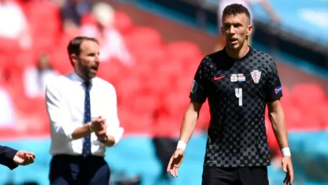 Ivan Perisic con Croacia