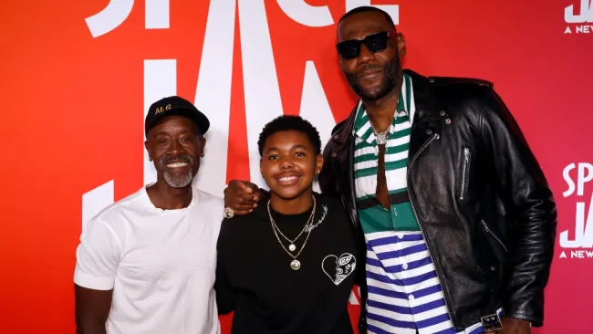 LeBron James en el evento de Space Jam: A New Legacy