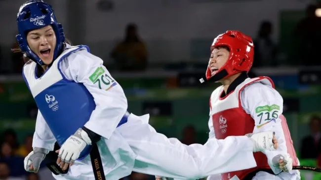 María del Rosario Espinoza, en los Juegos Olímpicos de Río 2016