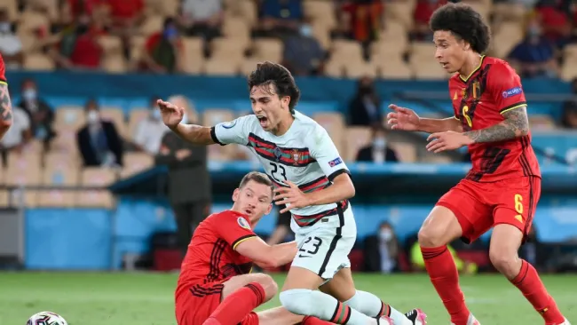 Joao Félix durante la Eurocopa
