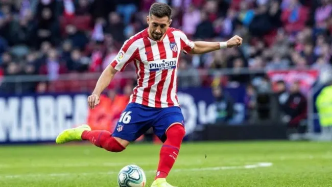 Héctor Herrera en un partido del Atlético de Madrid