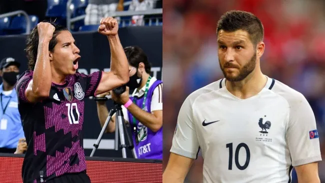 Lainez y Gignac con sus selecciones 