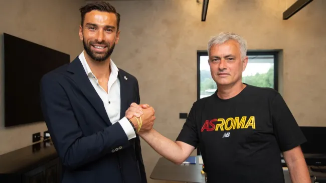 Rui Patricio junto a José Mourinho