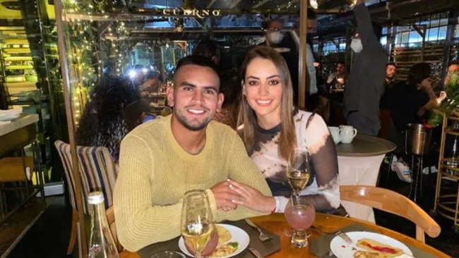 Sebastián Vegas junto a Ana Luisa Ganuza
