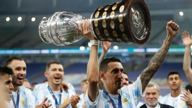 Di María levanta la Copa América