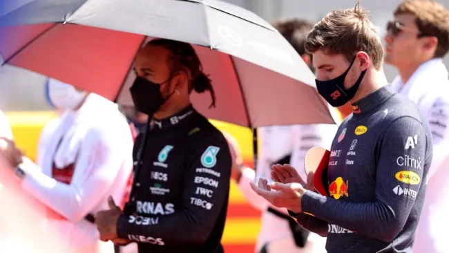 Max Verstappen en el GP de Gran Bretaña