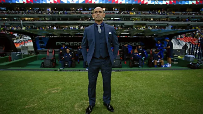 Paco Jémez en su paso por Cruz Azul