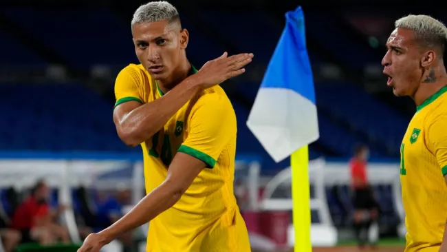 Juegos Olímpicos: Richarlison es la burla de los argentinos tras su debut en Tokio