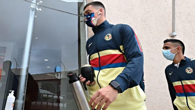 América: Federico Viñas fue enviado a la tribuna para juego ante Querétaro