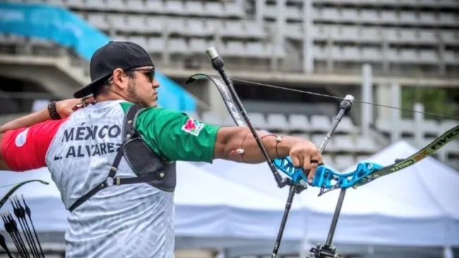 Luis Álvarez en competencia 