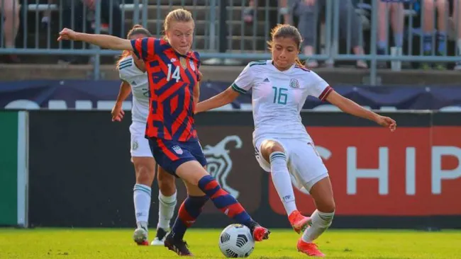 Estados Unidos y México en partido 