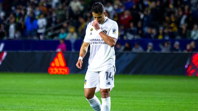 Video: Chicharito Hernández lloró durante entrenamiento
