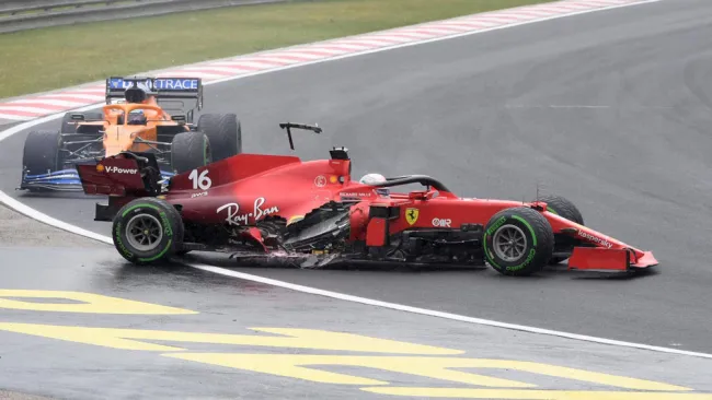 Accidente en el GP de Hungría