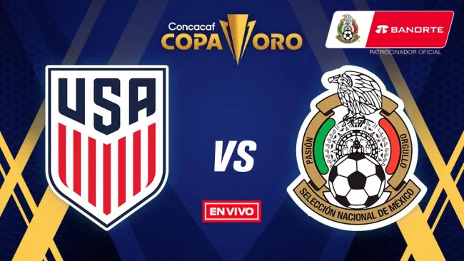 Estados Unidos vs México Copa Oro EN VIVO Final