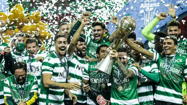 Sporting Lisboa celebra campeonato