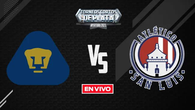 EN VIVO Y EN DIRECTO: Pumas vs San Luis Liga Apertura 2021 J3