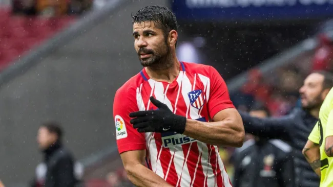 Diego Costa en un partido del Atlético de Madrid