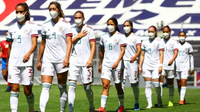 Jugadoras de la Selección Mexicana Femenil