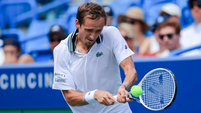 Daniil Medvedev en el Masters de Cincinnati
