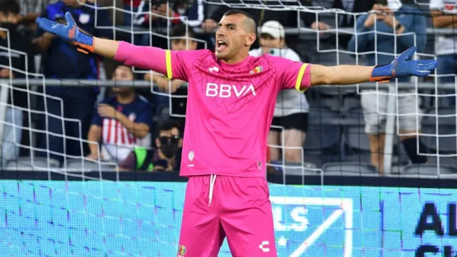 Nahuel Guzmán en acción en el All-star Skillls Challenge