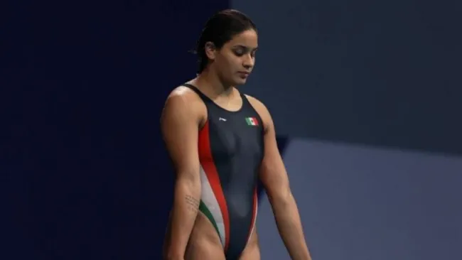 Aranza Vázquez en la competencia