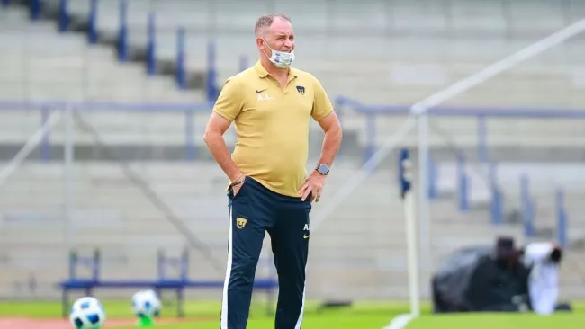 Lillini en el partido de Pumas
