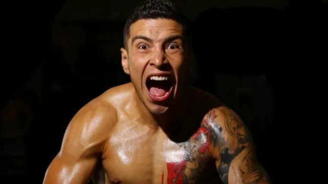 Peleador de la MMA Sergio Cossio 