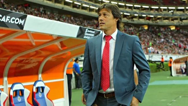 Almeyda durante su paso por Chivas