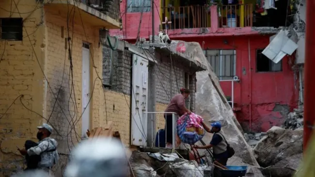 Desgajamiento en el Cerro del Chiquihuite