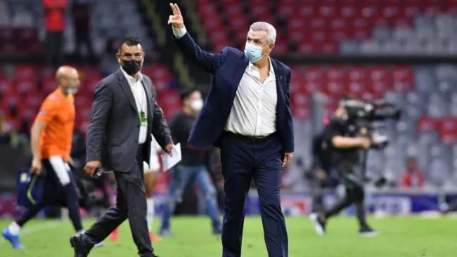 Javier Aguirre en el Estadio Azteca
