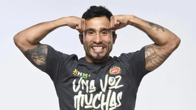 Alejandro 'Turbo' Pérez antes de su pelea