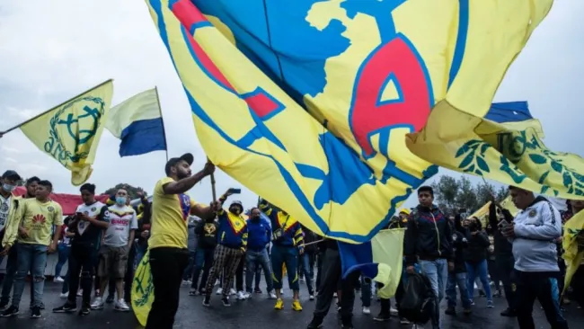 Afición americanista previo al juego ante Chivas