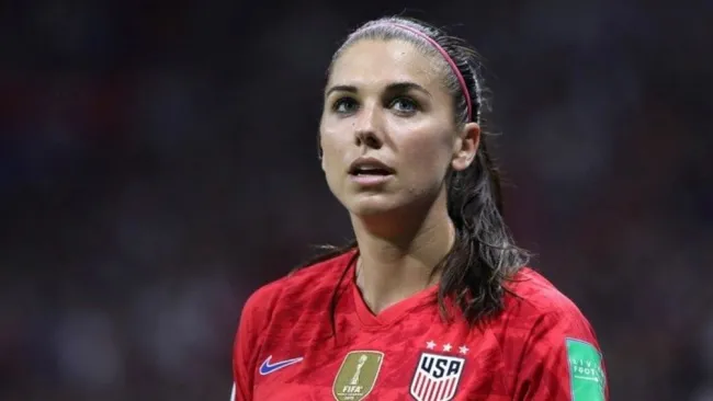 Morgan en un partido con Estados Unidos 